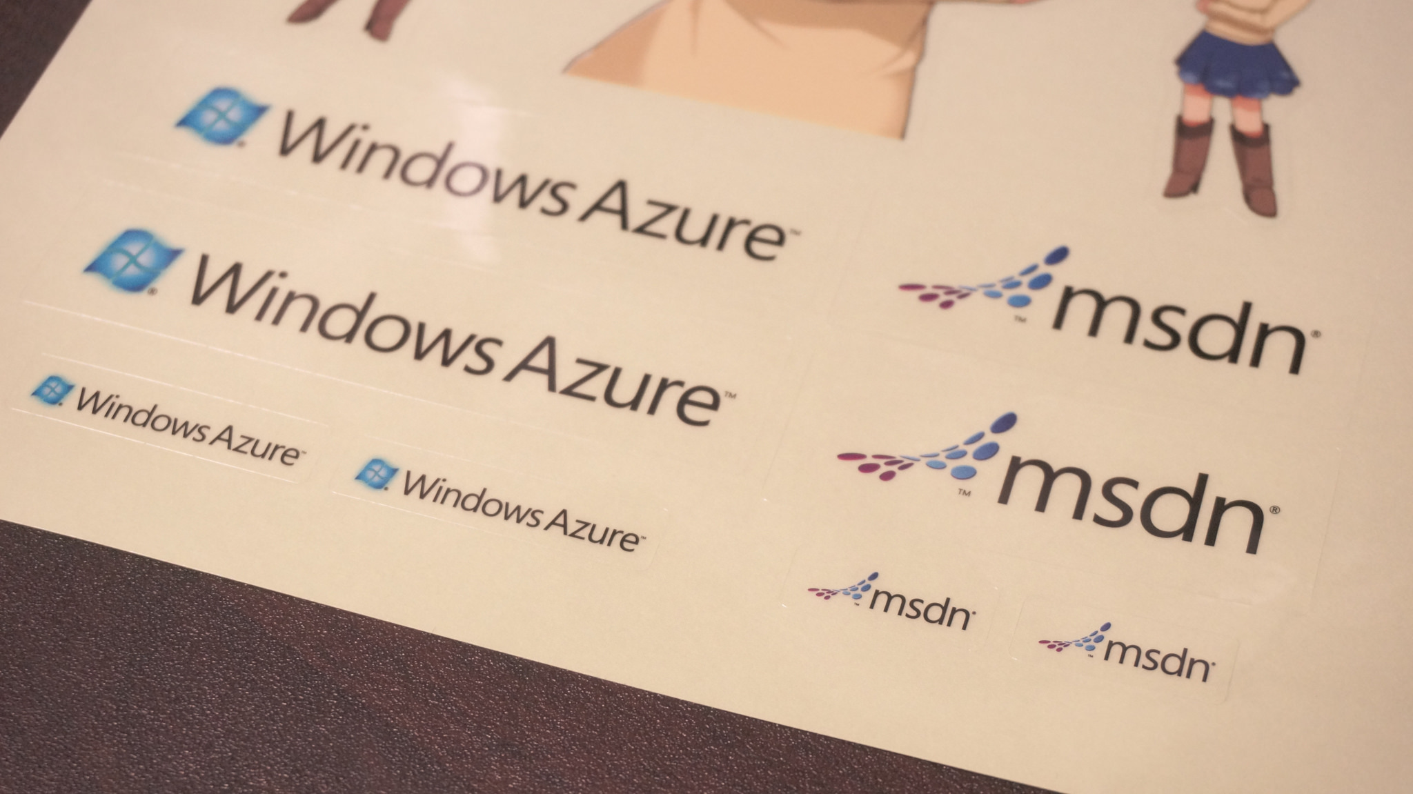 Windows-Azure-msdn-ステッカー